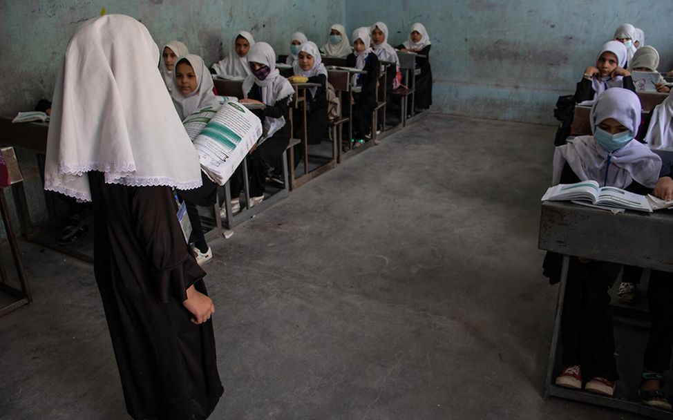 Afghanistan: Mädchen in der Schule