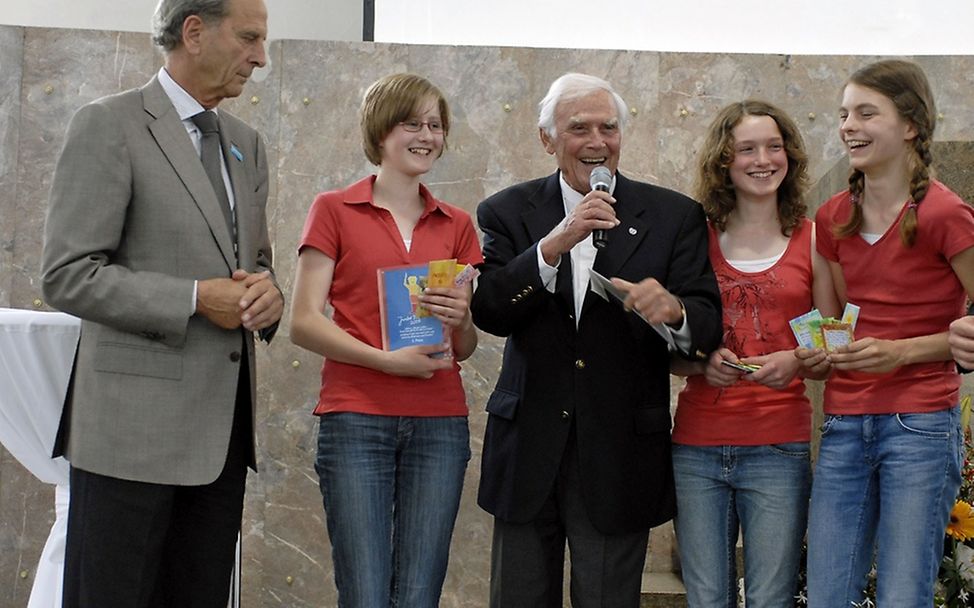 "Blacky" Fuchsberger bei der JuniorBotschafter-Preisverleihung 2008. 