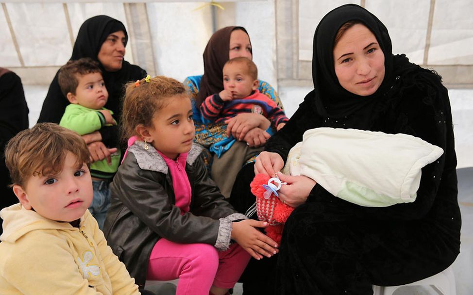 Libanon: Im UNICEF-Kinderzentrum gibt es auch Platz für Mütter und ihre Neugeborene
