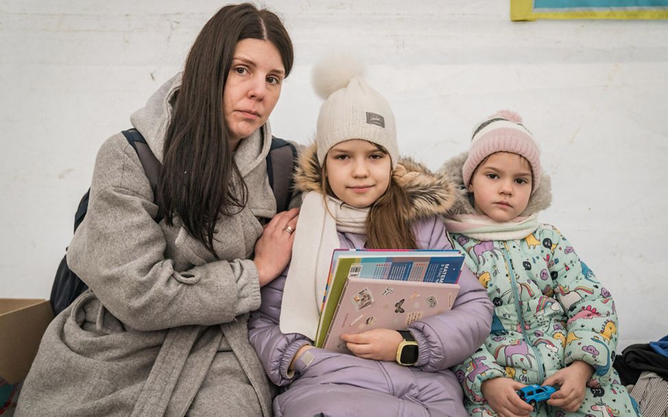Moldau: Iryna ist zusammen mit ihren Töchtern nach Rumänien geflüchtet.