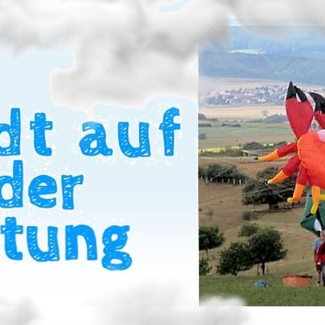 Drachenfest in Duderstadt auf dem Gelände der Heinz-Sielmann-Stiftung, Herbigshagen