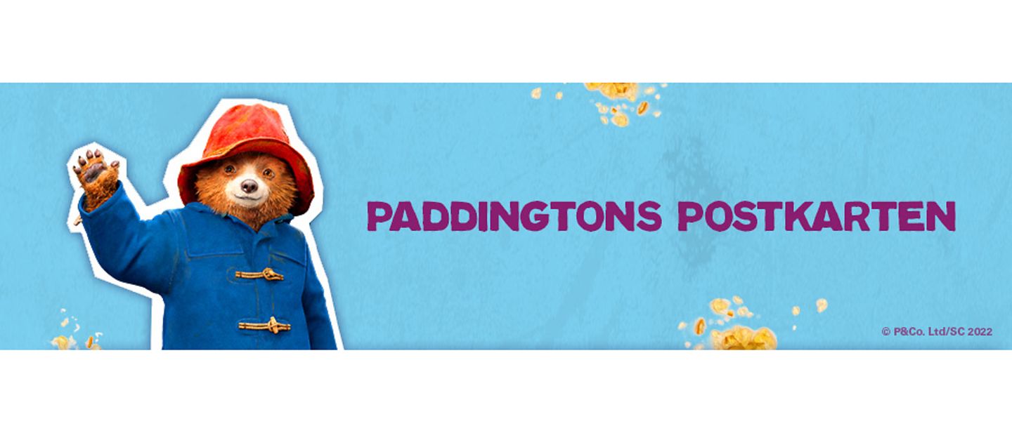 Paddingtons Postkarten  © P&Co. Ltd./SC 2022