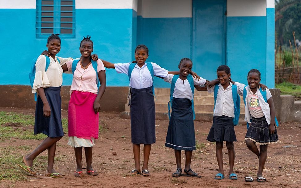 Fakten über Mädchen: Schülerinnen in der DR Kongo