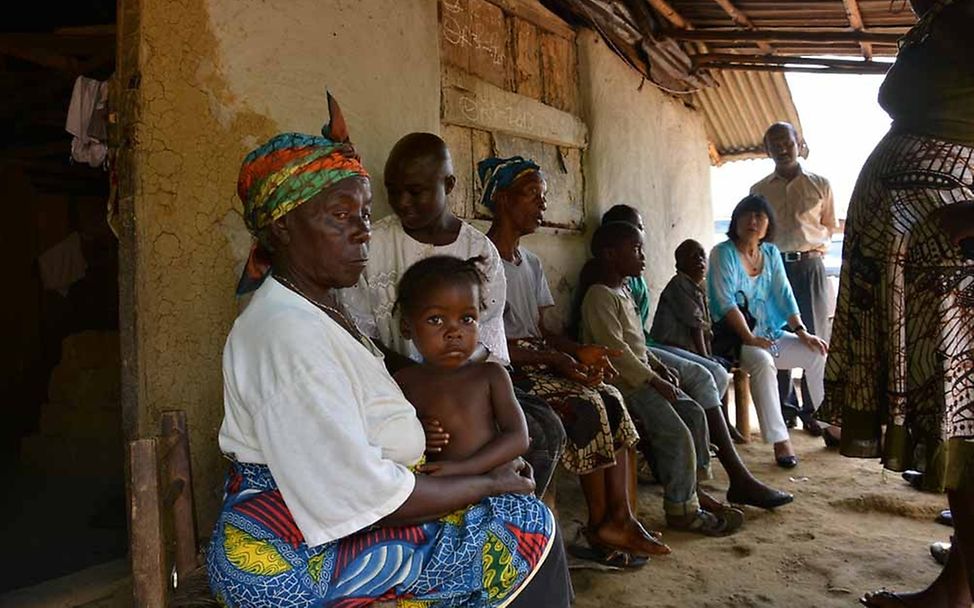 Besuch bei den Ärmsten in Liberia