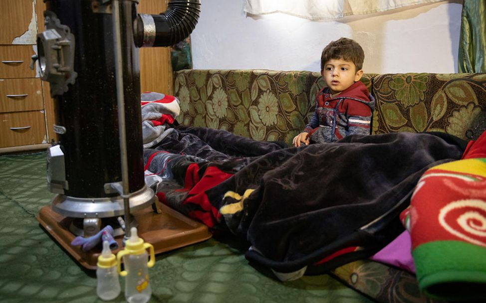 Syrienkrieg: Moath (5) ist mit seiner Familie nach Jordanien geflüchtet