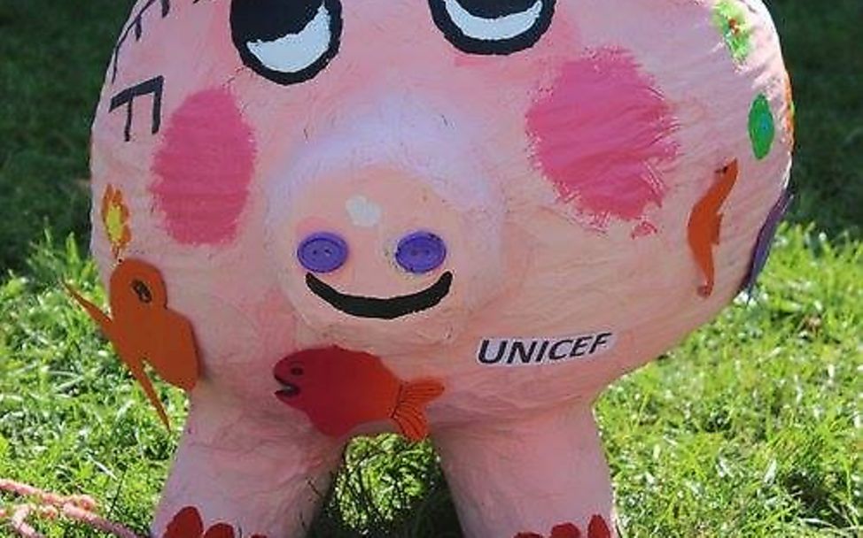 Dein Schwein für UNICEF - 3. Platz | © Privat