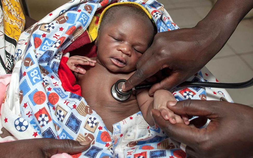Malaria: Im Südsudan ist das Malaria-Risiko sehr hoch. Viele Kleinkinder sterben dort jedes Jahr an Malaria. 