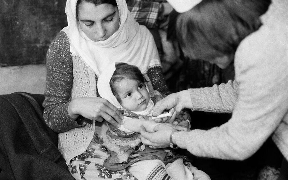 70 Jahre UNICEF Deutschland: UNICEF hat in den 80er Jahren große Impfkampagnen durchgeführt