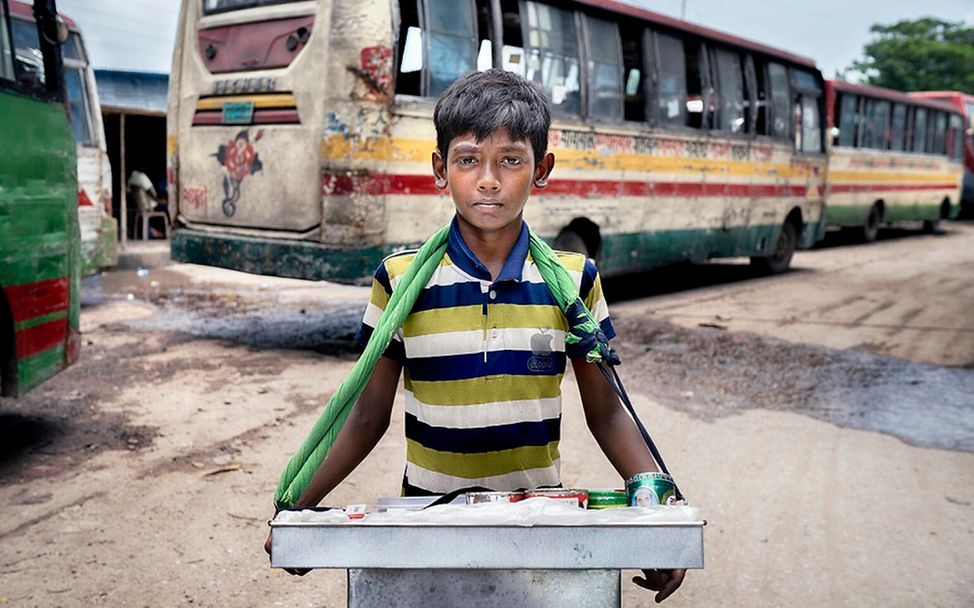Kinderarbeit in Bangladesch.