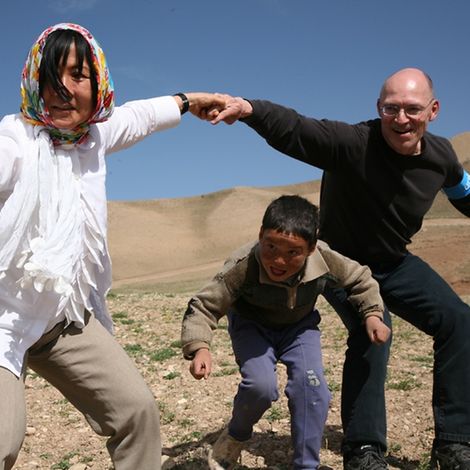Ehepaar Findel in Afghanistan