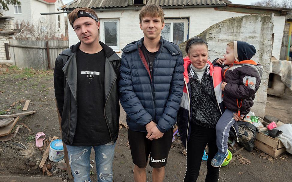 Ukraine: Igor war wochenlang von seiner Familie getrennt.