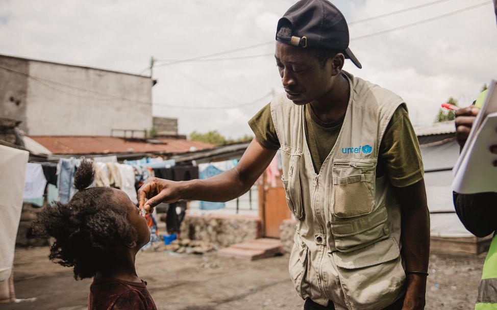 Cholera-Impfkampagne in der demokratischen Republik Kongo