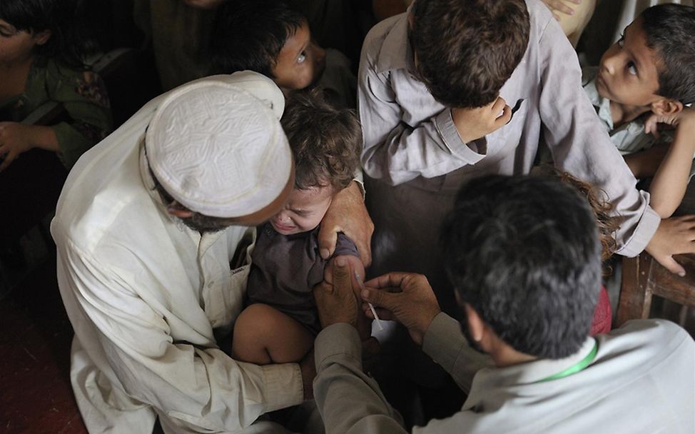 Impfen gegen Krankheiten wie Masern und Tetanus. © UNICEF/ZAK