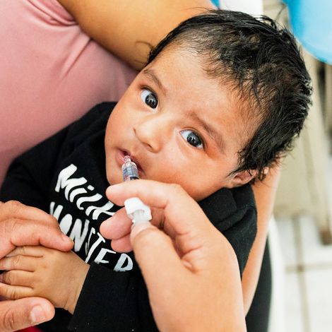 Nahezu ausgerottete Krankheiten: Impfungen schützen Kinder vor hochansteckenden Krankheitserregern und Epidemien. 