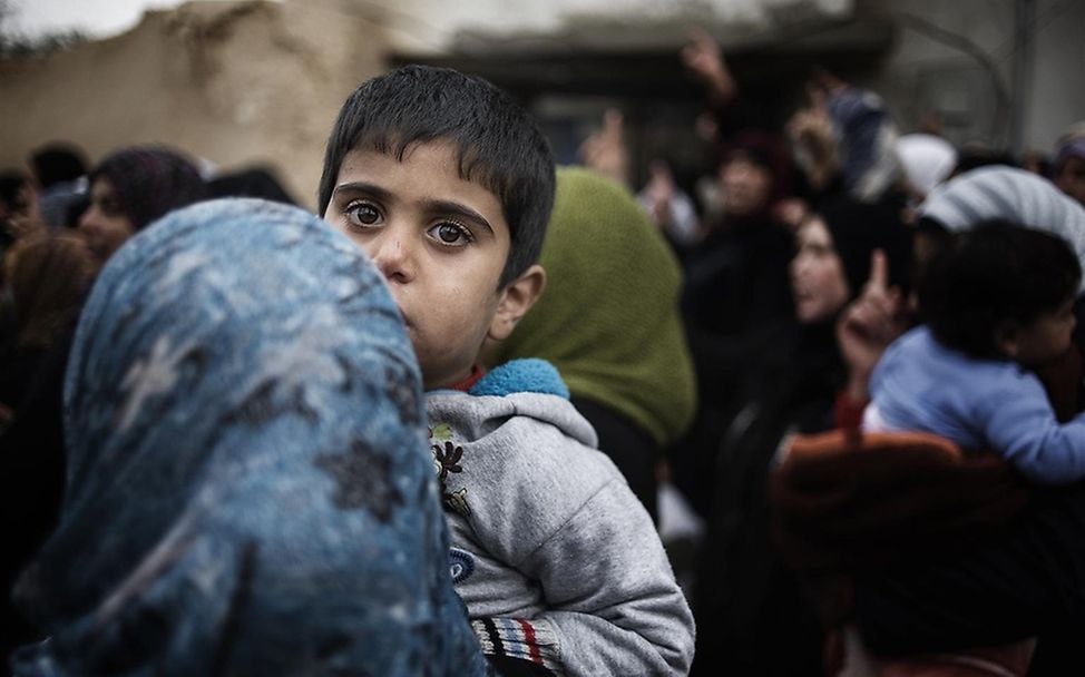 Syrien - Bringt die Kinder durch den Winter. ©UNICEF/Romenzi