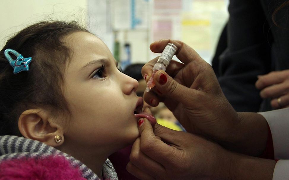 UNICEF startet Impfkampagne in Syrien. ©UNICEF/Halabi