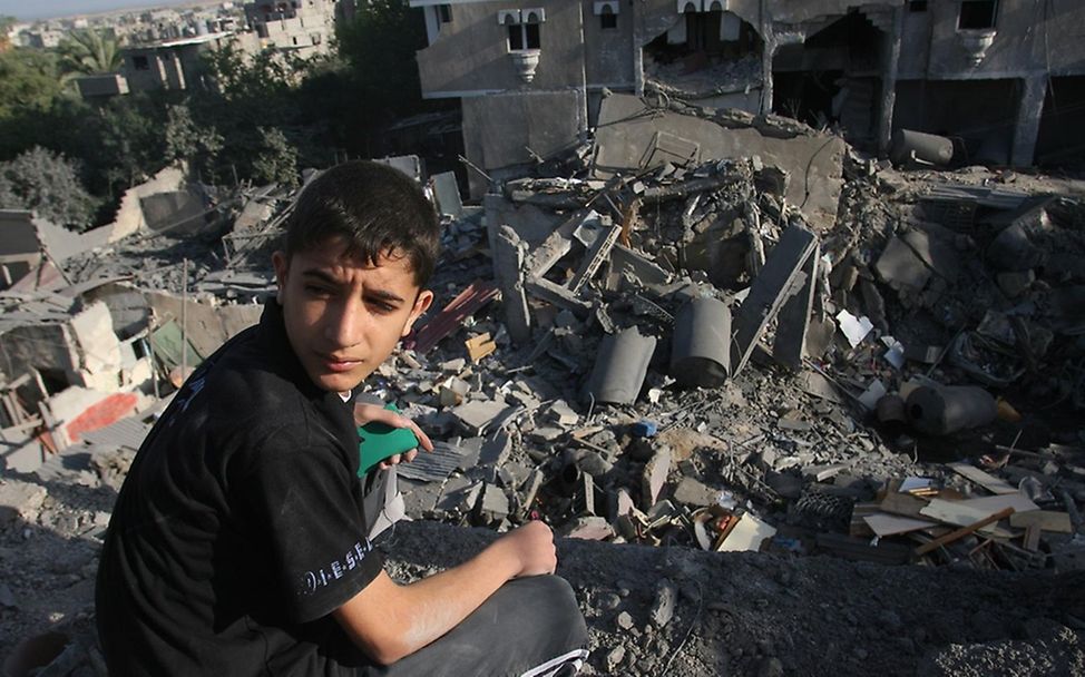 Kindern im Gazastreifen jetzt helfen. ©UNICEF/El Baba