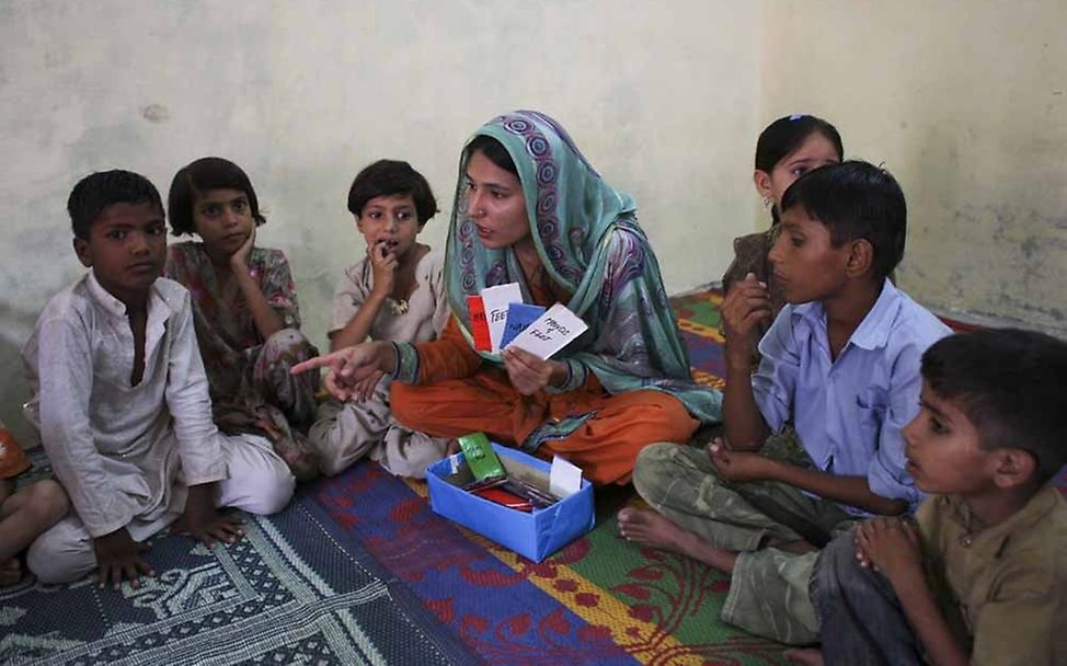 Hygiene: UNICEF leistet Aufklärungsarbeit  in Pakistan