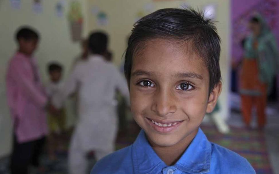 Schutz für Straßenkinder: In einem UNICEF-Kinderschutzzentrum in Pakistan