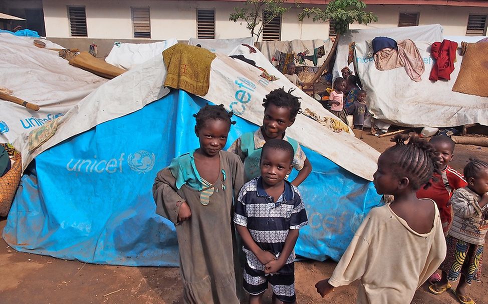 Flüchtlingskinder in der Zentralafrikanischen Republik | Foto: UNICEF/Farrow