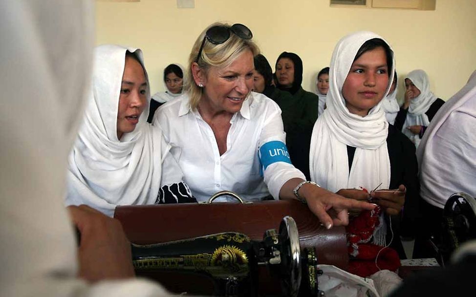 Bildung für Mädchen: In einer Mädchenklasse in Afghanistan