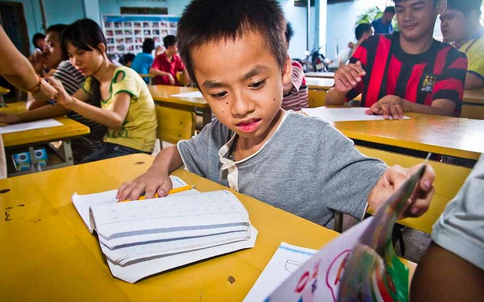 UNICEF setzt sich weltweit für Kinder mit Behinderungen ein | © UNICEF Vietnam/Dominic Blewett