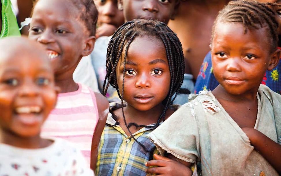 Nie mehr Polio: Kinder im Kongo