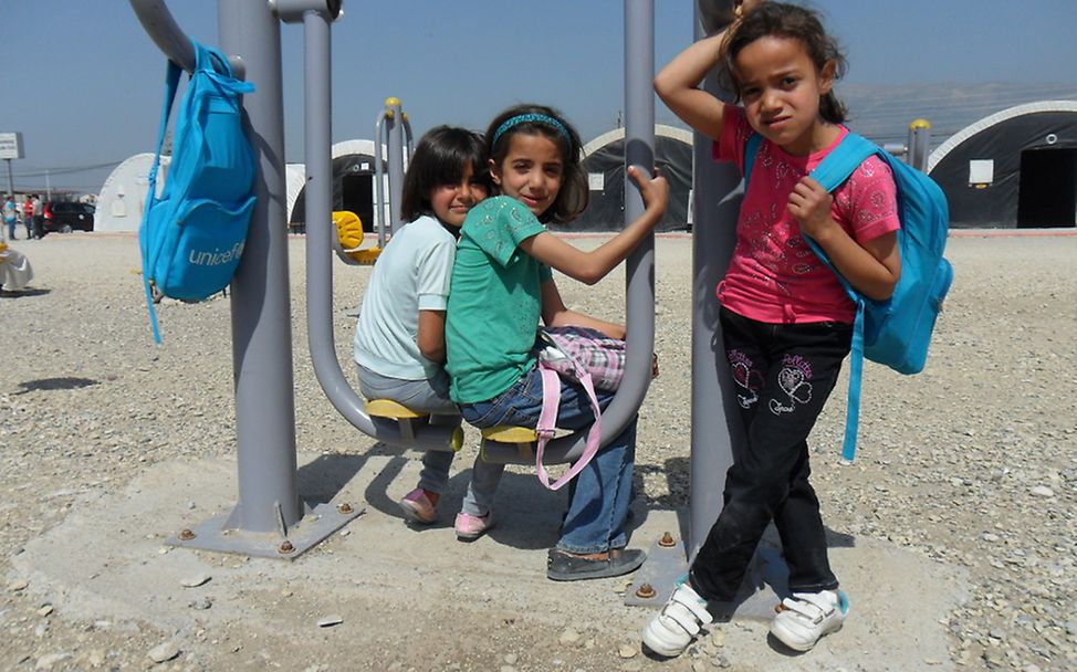 Syrische Flüchtlingskinder in der Türkei