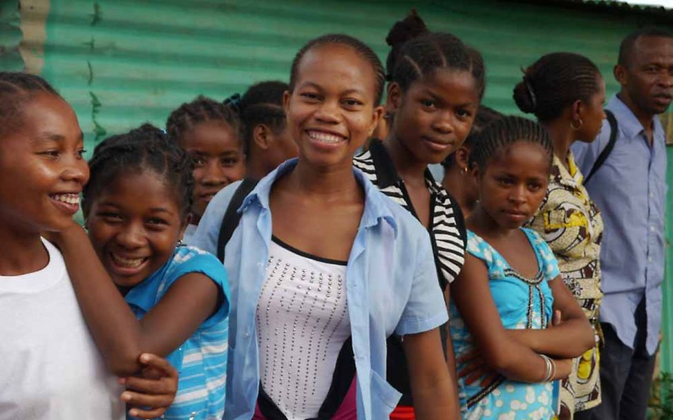 Die Mädchen in der Schule haben große Ziele. © UNICEF DT/2014/Hövener