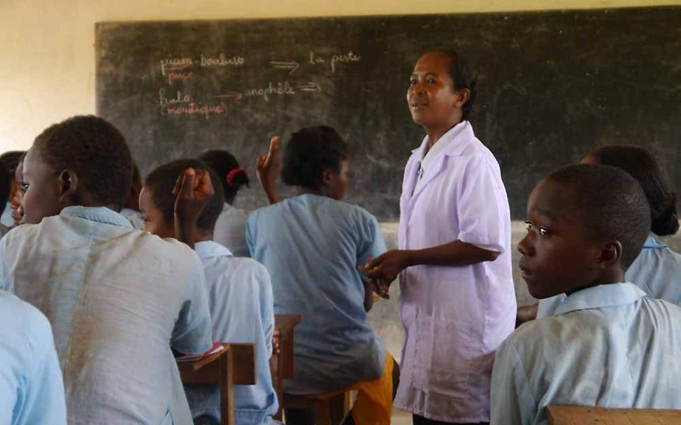 Es gibt zu wenig weiterführende Schulen in Madagaskar. © UNICEF DT/2014/Hövener