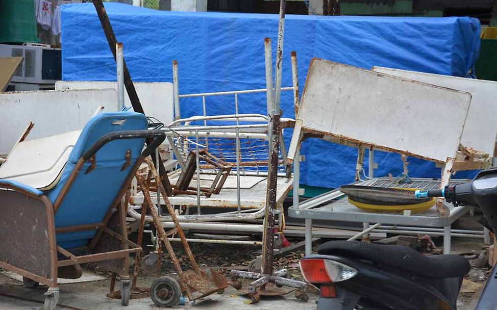 Reisetagebuch Philippinen: Zerstörung in Leyte.