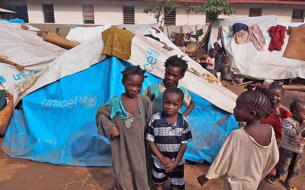 Zentralafrikanische Republik: UNICEF hilft den Kindern