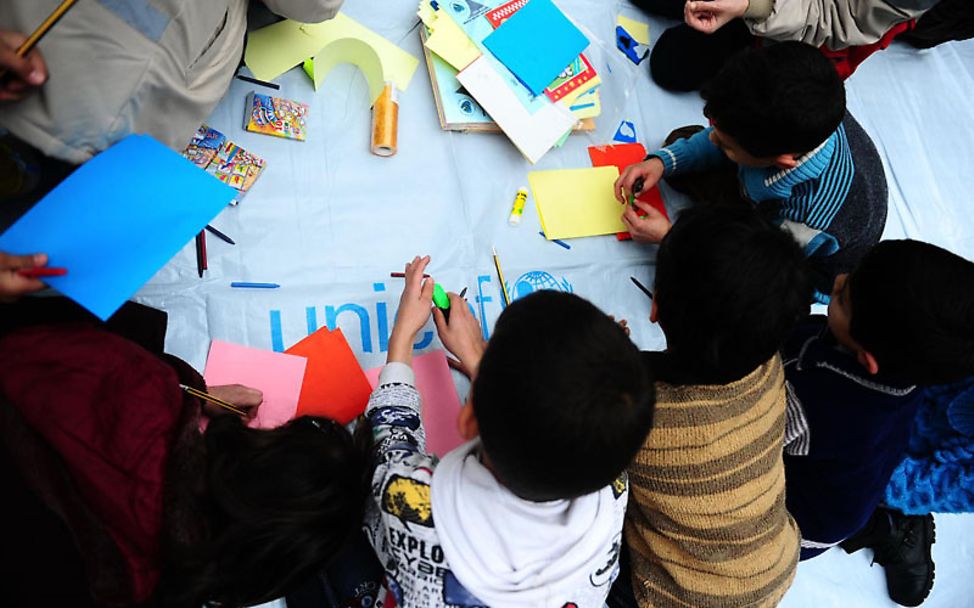 UNICEF hilft in Syrien mit Kinderzentren und Jugendclubs