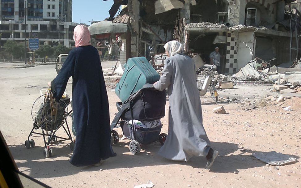 Homs: Waffenruhe sorgt für Rückkehr