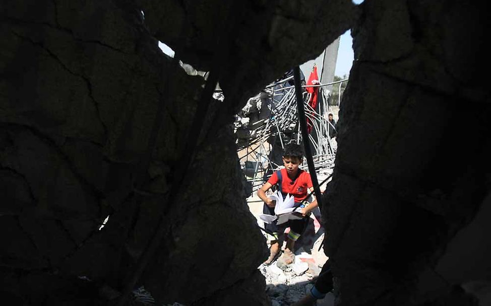 Palästina: Kinder schützen im Gazastreifen