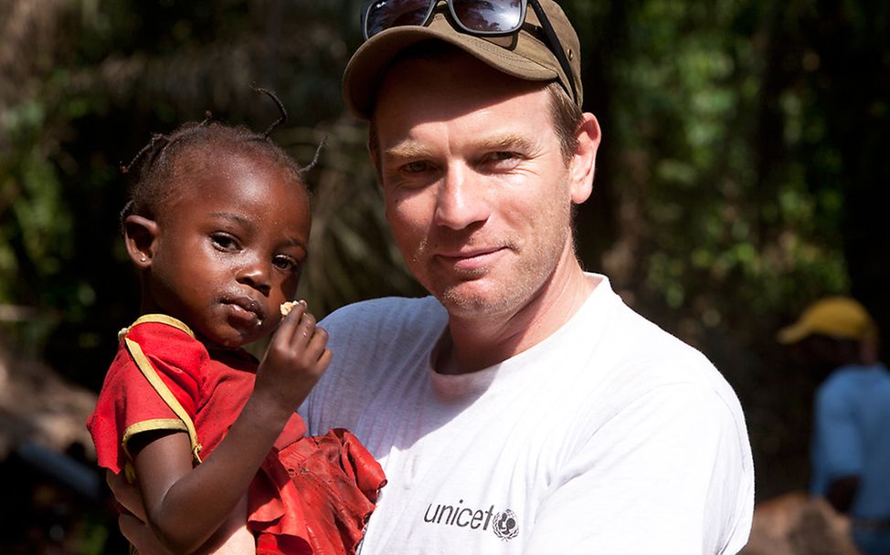 UNICEF-Botschafter Ewan McGregor