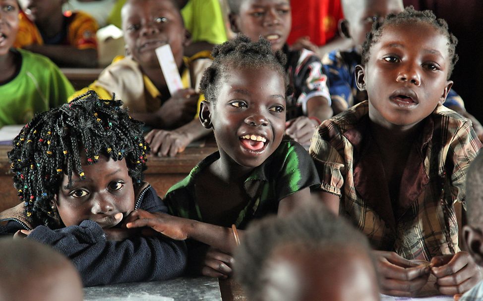 Zentralafrikanische Republik: Kinder in Bossangoa