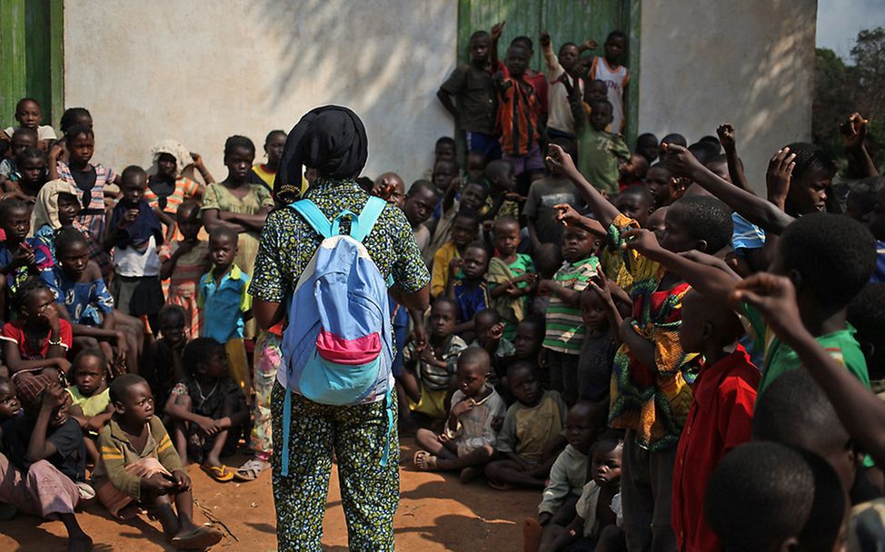 Zentralafrikanische Republik: Sensibilisierung
