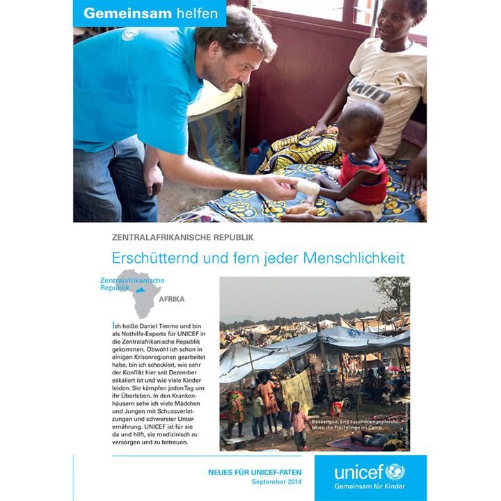 Information für UNICEF-Paten September 2014