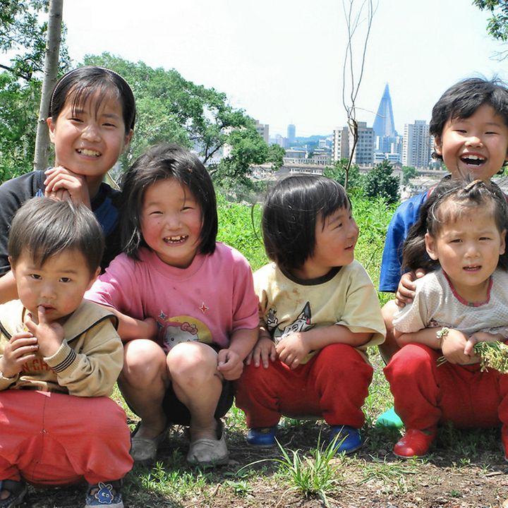 Hunger in Nordkorea: Kinder in Pjöngjang