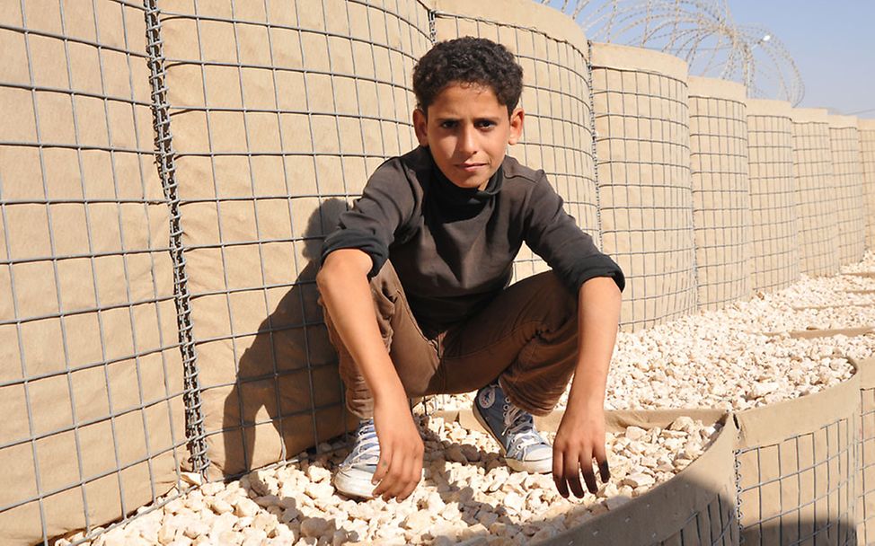 Syrische Flüchtlinge: Ahmad im Za'atari Camp in Jordanien