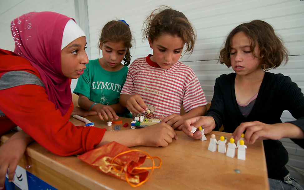 Kinderzentrum für syrische Flüchtlingskinder
