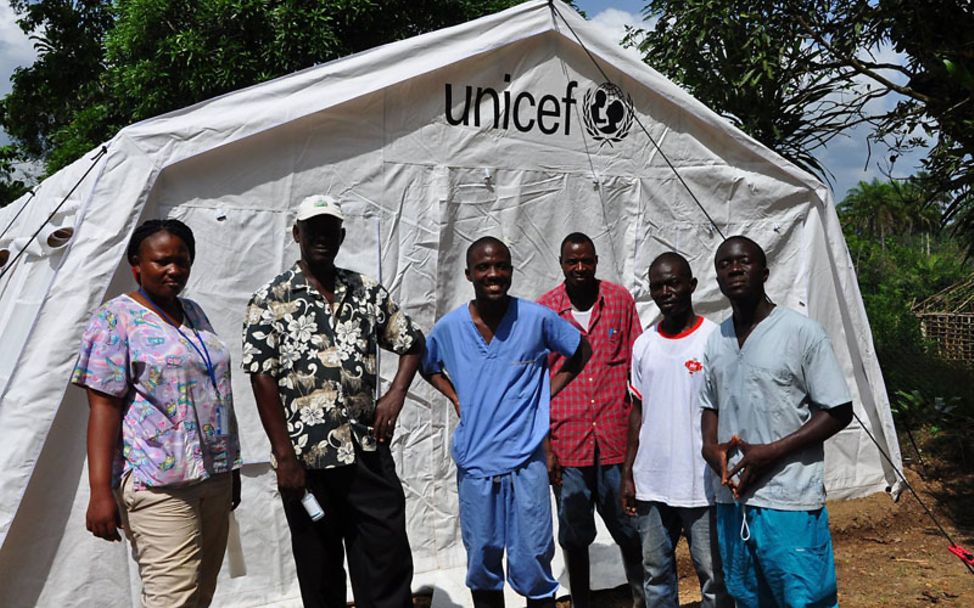 Ebola-Virus: UNICEF-Ärzteteam in Liberia