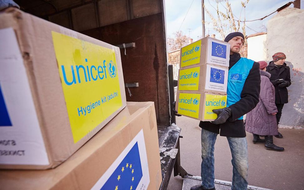 Ukraine-Krise: UNICEF-Hilfslieferungen erreichen die Menschen