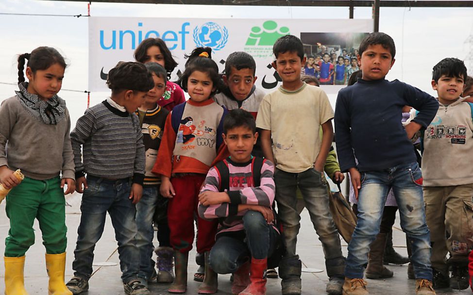 Syrien-Konflikt: Syrische Flüchtlingskinder im Libanon