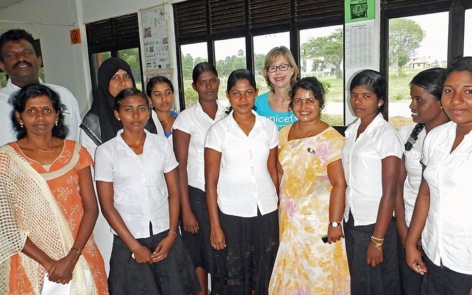 Sri Lanka: Auszubildende des Mullai TECH Ausbildungszentrums
