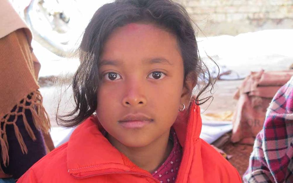 Nepal nach dem Erdbeben: Binisha hat große Angst.