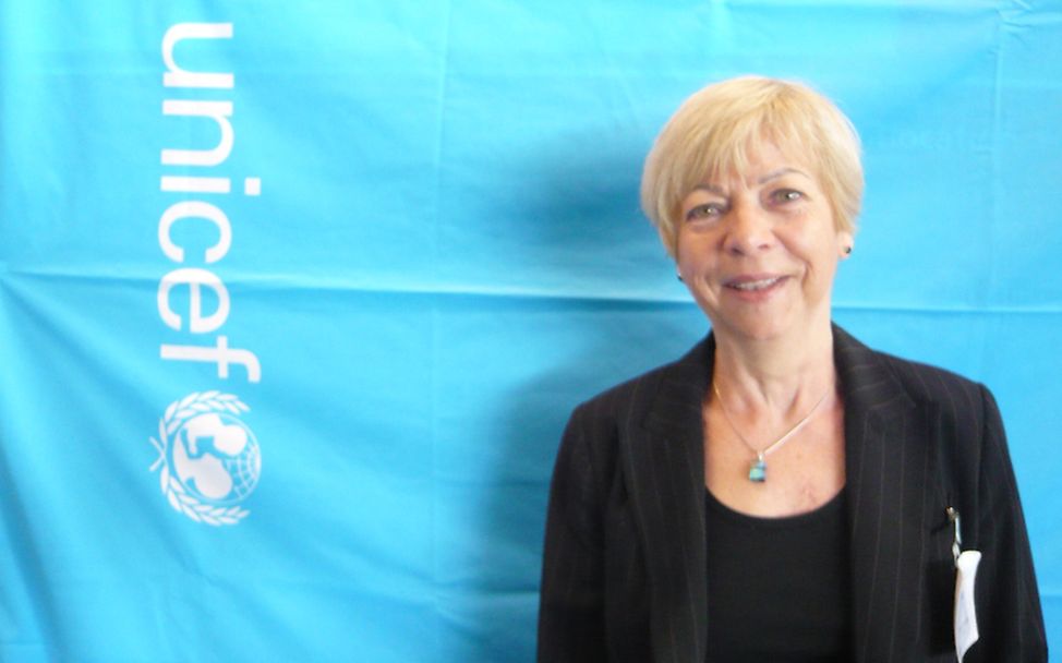 UNICEF-Gruppenleiterin Heidrun Katzorke, Chemnitz
