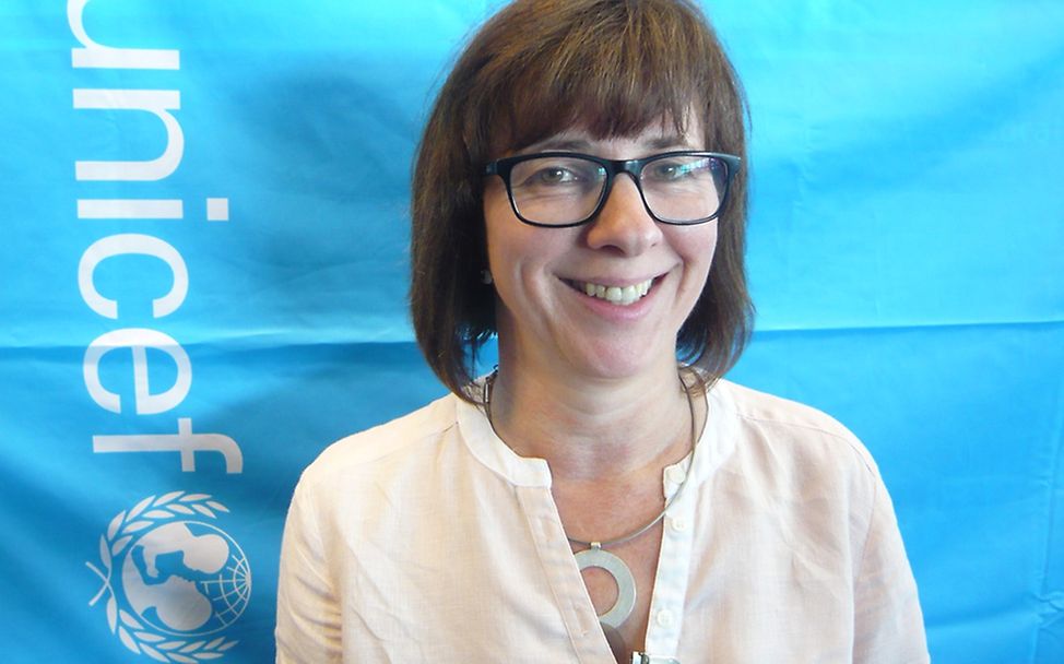 UNICEF Leiterin der Gruppe Osnabrück, Sabine Hafer