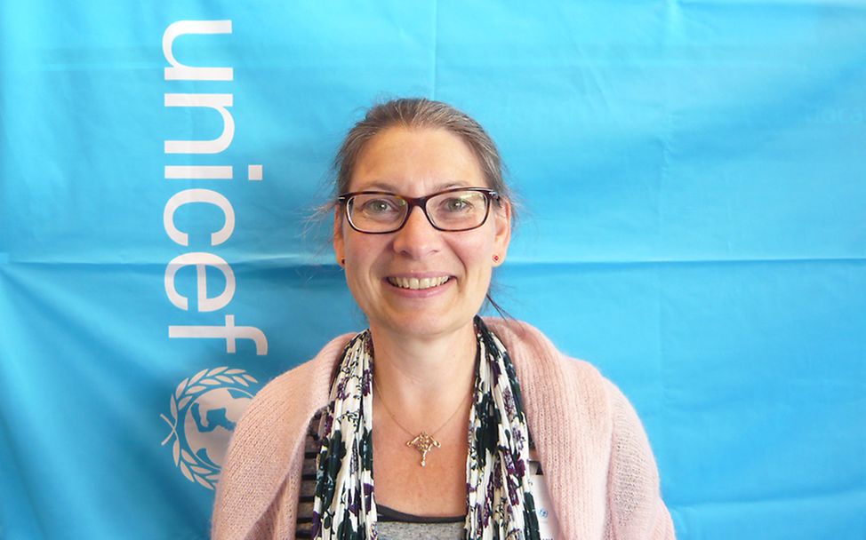 Leiterin der UNICEF Gruppe in Düren Daniela Terhorst